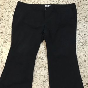 Old Navy Black Trouser Pants